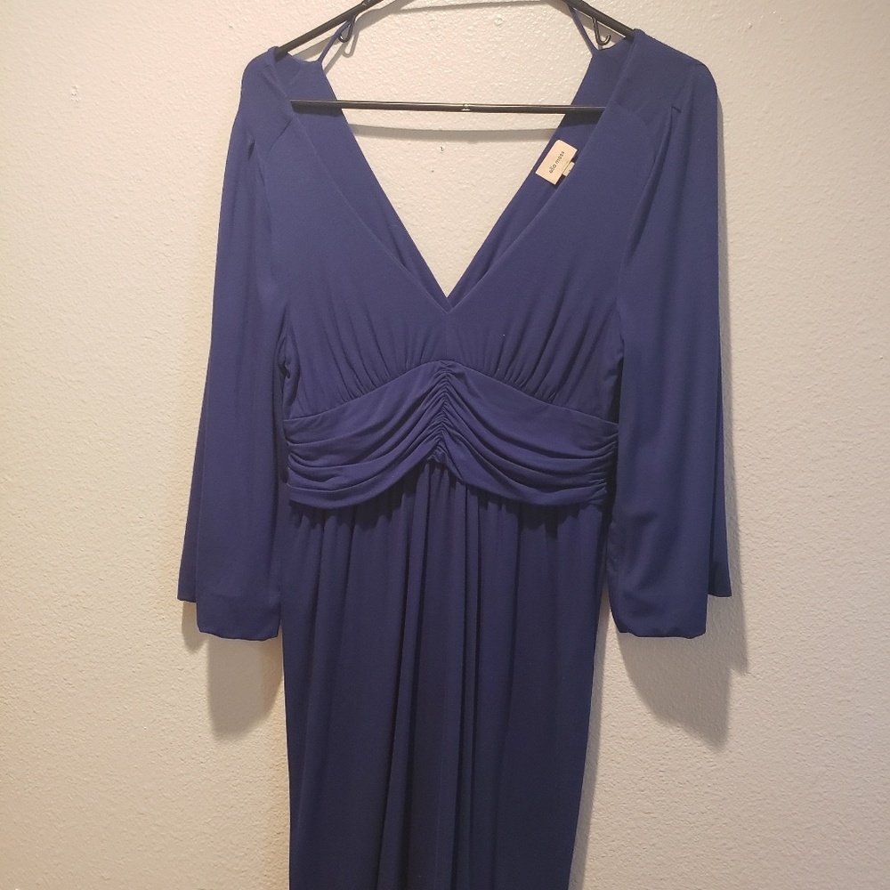 Blue dress